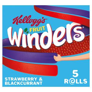 *EXPIRED* Kellogg's Fruit Winders Strawberry & Blackcurrant (5x17g)