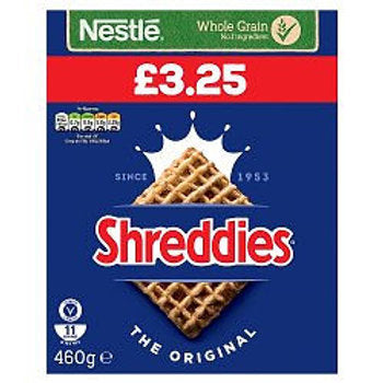 Nestle Shreddies The Original Cereal (460g)