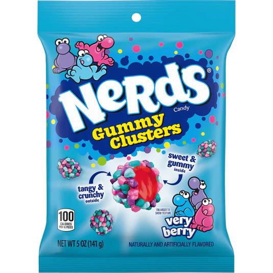 Nerds Gummy Clusters Very Berry (141g)