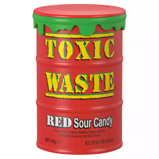 Toxic Waste Drum Red Sour Candy (42g)