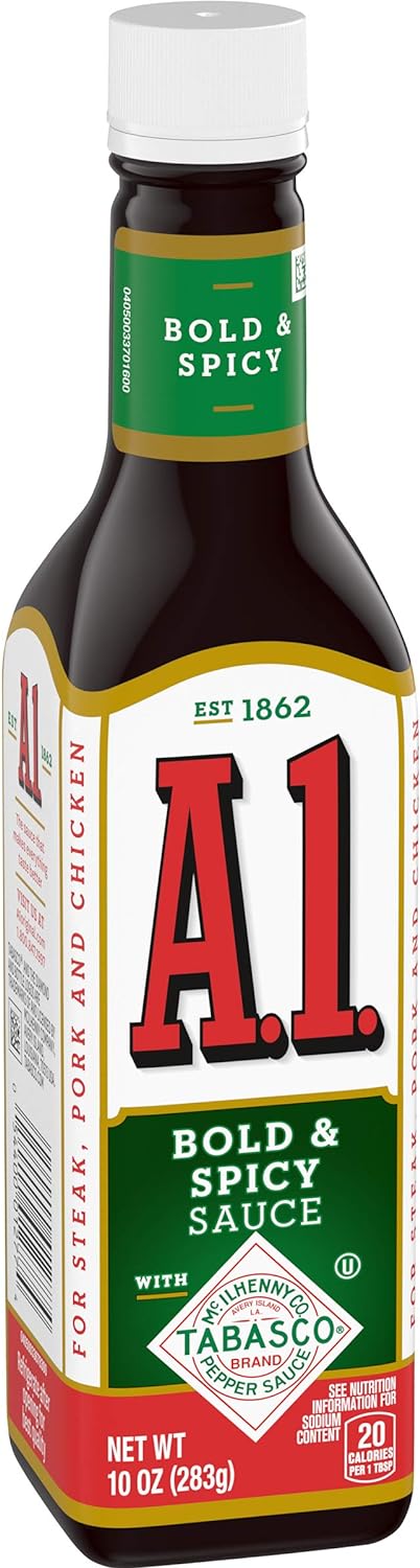A1 Bold & Spicy Sauce - 10oz (283g)