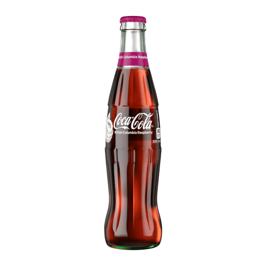 Coca Cola British Columbia Raspberry 355ml (Canada)