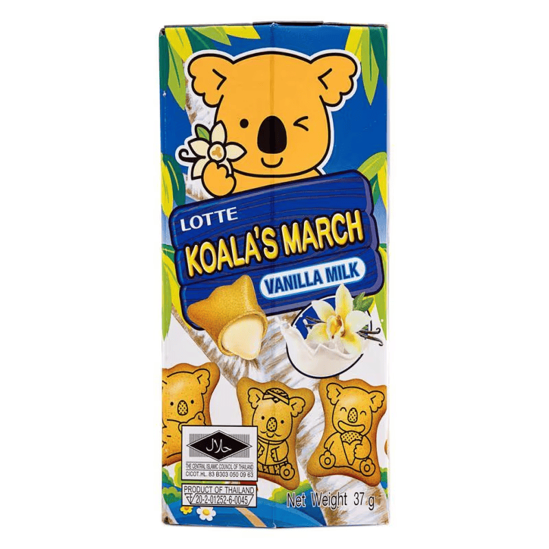Lotte Koala's March Biscuits Vanilla Milk (37g)