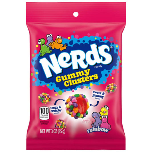 Nerds Gummy Clusters Rainbow (85g)