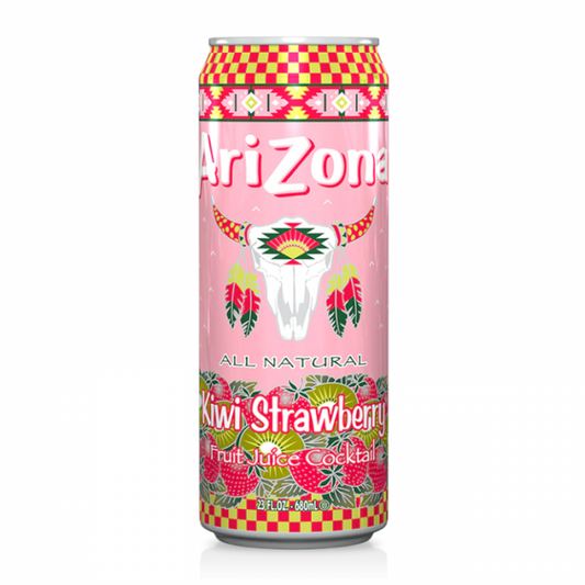 AriZona Kiwi Strawberry Fruit Juice Cocktail - 22 fl.oz (650ml)