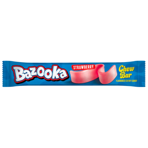 Bazooka Strawberry Chew Bar (14g)