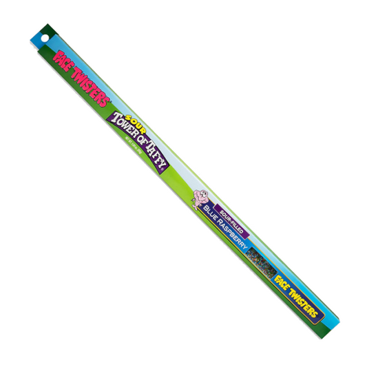 Face Twisters Sour Tower of Taffy Sour-Filled Blue Raspberry (55g)