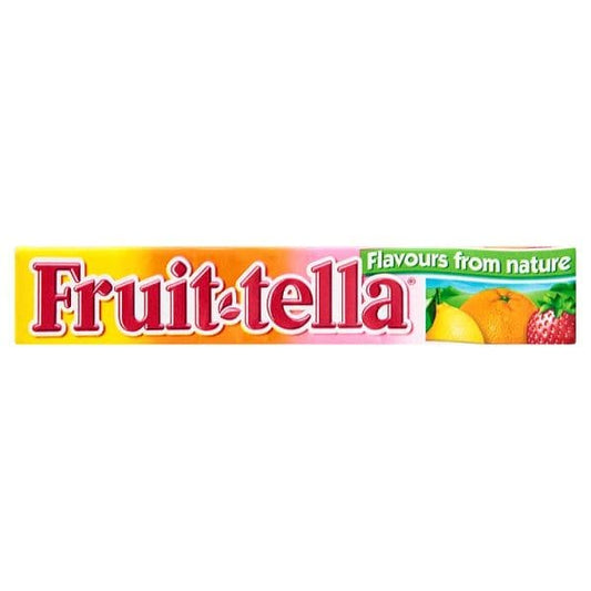 Fruit-tella Strawberry, Orange, and Lemon (41g)