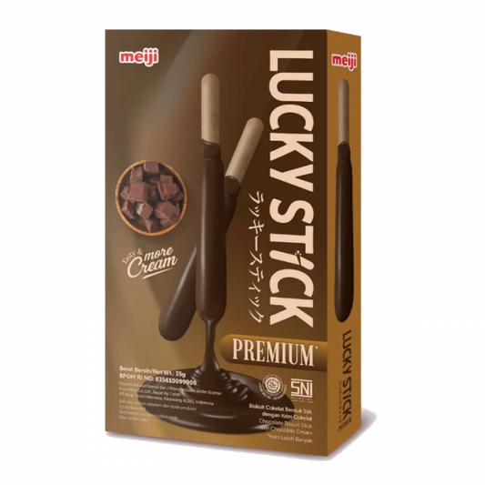 Meiji Lucky Stick Premium Chocolate - 35g