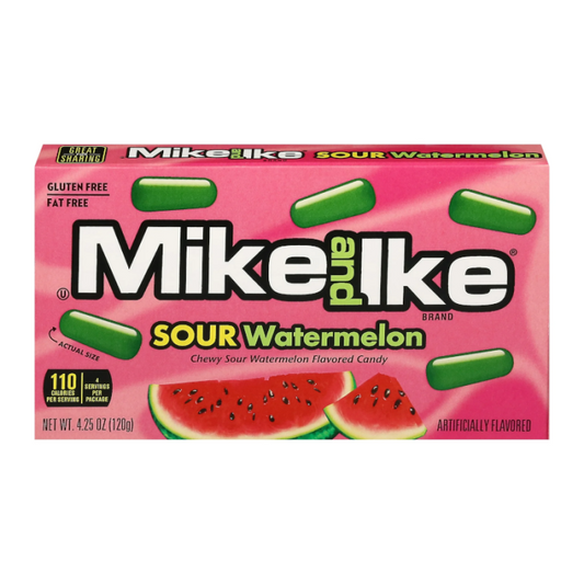 Mike and Ike Sour Watermelon Theatre Box (120g)