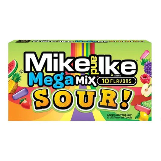 Mike & Ike Mega Mix Sour Theatre Box 142g