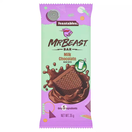 Feastables Mr Beast Bar Milk Chocolate - (35g)