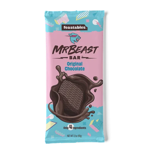 Feastables Mr Beast Bar Original Chocolate - 2.1oz (60g)