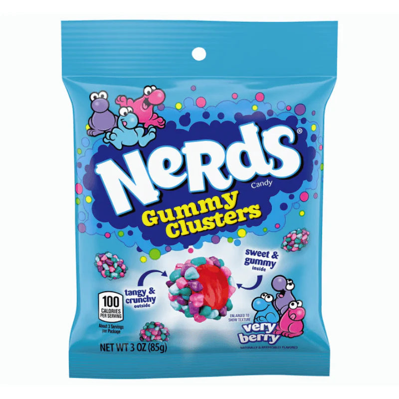 Nerds Gummy Clusters Very Berry (85g)