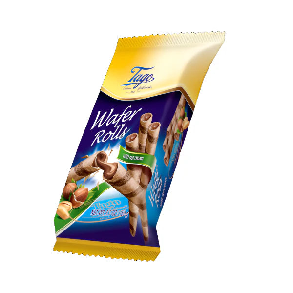 Tago Wafer Rolls with Nut Flavoured Cream (150g)