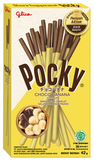 Glico Pocky Choco Banana - 42g