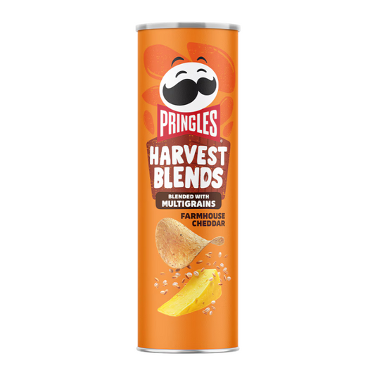 Pringles Harvest Blends Farmhouse Cheddar (158g)