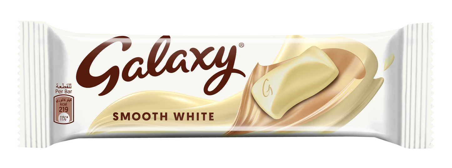 Galaxy Smooth White Chocolate Bar (38g)