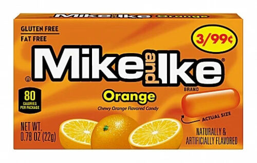 Mike and Ike Orange Changemaker Box (22g)