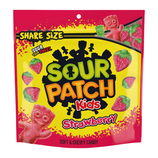 Sour Patch Kids Strawberry Share Size 340g