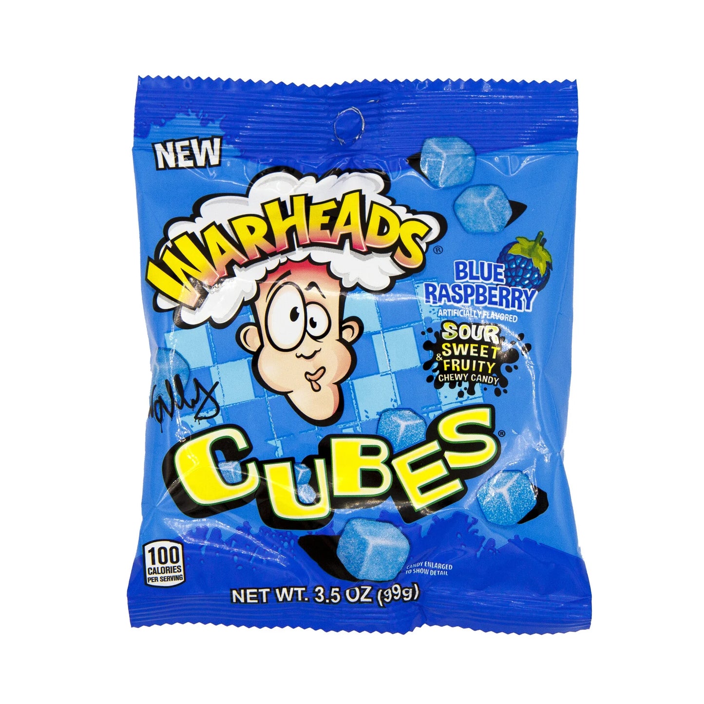 Warheads Cubes Blue Raspberry (99g)