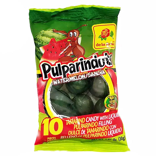 Pulparindots Watermelon Tamarind Sweet with Liquid Pulparindo filling (30g)