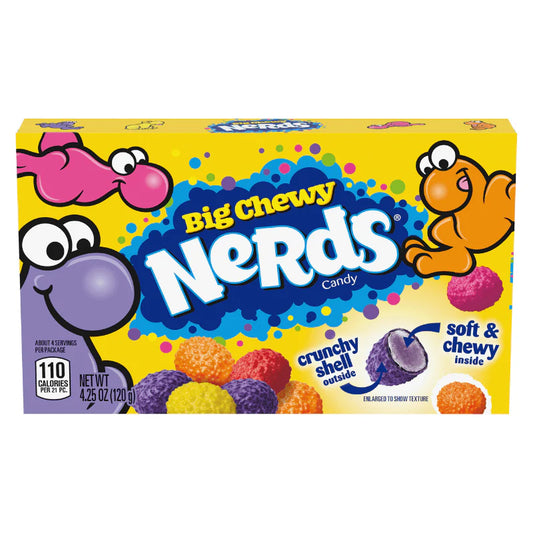 Big Chewy Nerds Candy Theatre Box (120g)