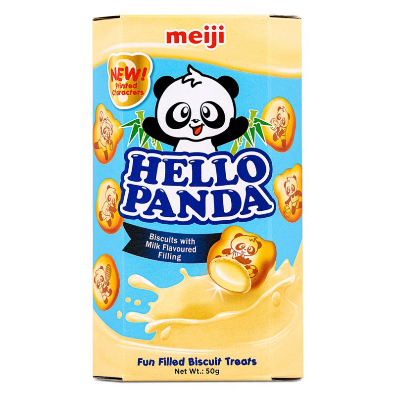 Meiji Hello Panda Biscuits with Milk Flavoured Filling