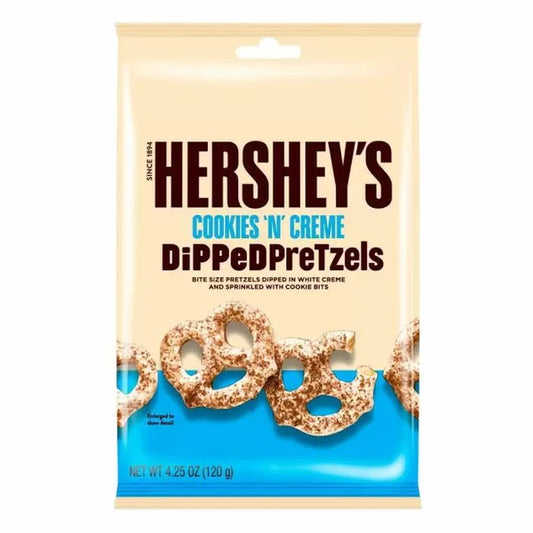 Hershey's Cookies 'N' Creme Dipped Pretzels (120g)