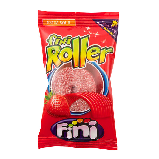 Fini Fizzy Strawberry Roller (20g)