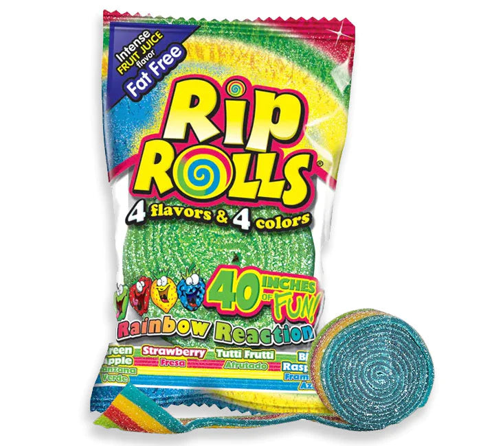 Rip Rolls Rainbow Reaction