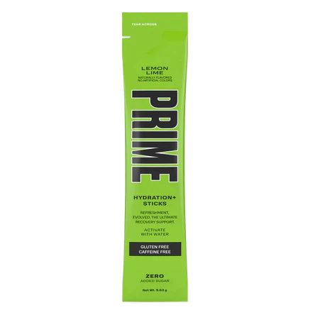 PRIME Hydration Stick Lemon Lime (Single Stick, 9.63g)