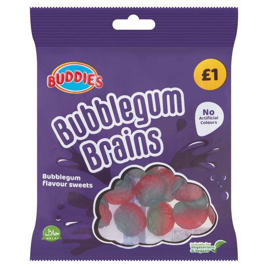 Buddies Bubblegum Brains (160g)