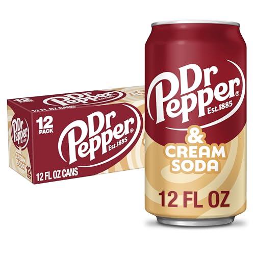 Dr Pepper & Cream Soda USA 12pck (12x355ml)