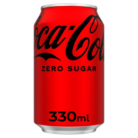 Coke Zero Soft Drink (330ml)