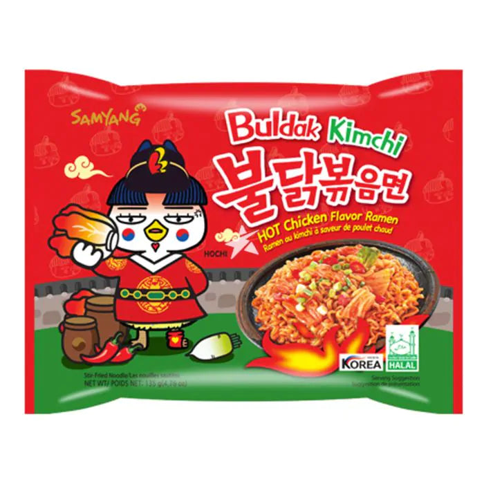 Samyang Buldak Kimchi Hot Chicken Flavour Ramen