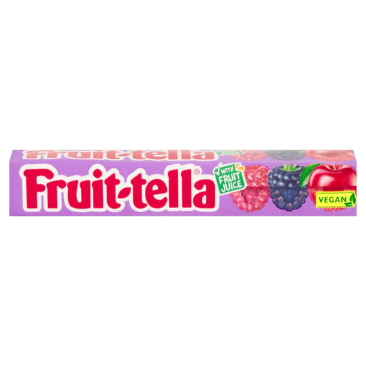Fruit-tella Raspberry, Blackberry, and Cherry (41g)