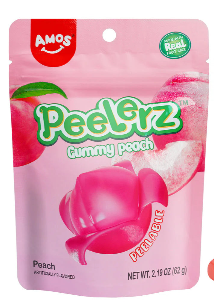 AMOS Peelerz Gummy Peach (65g)