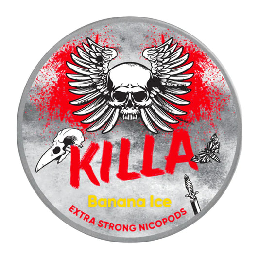KILLA Banana Ice Extra Strong Nicotine Pouches