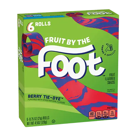 Fruit by the Foot Berry Tie-Dye (6pcs) (Short Date)