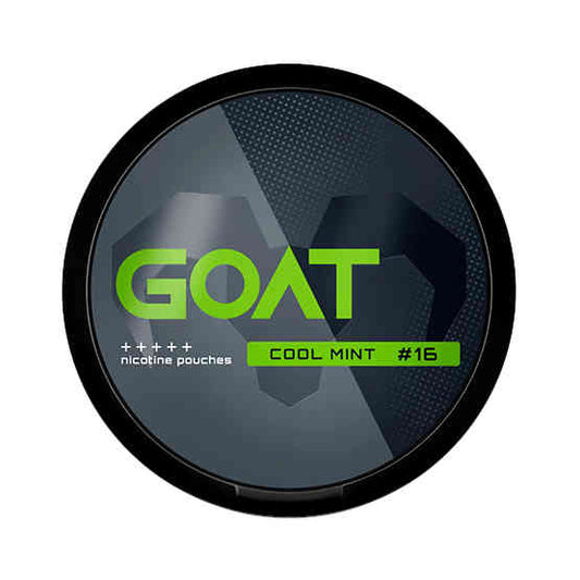 GOAT Cool Mint #16 Nicotine Pouches