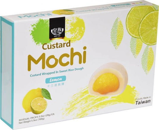 Royal Family Custard Mochi Lemon Flavour