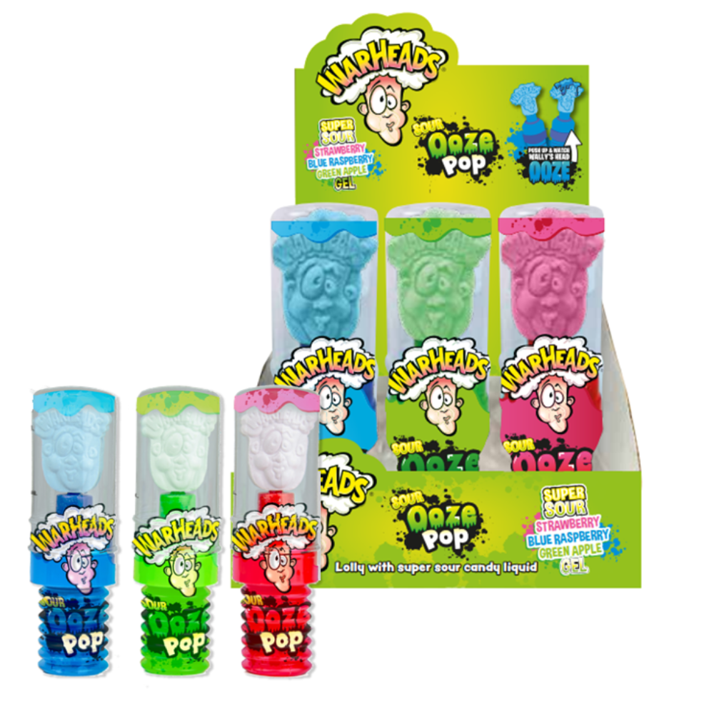 Warheads Sour Ooze Pop