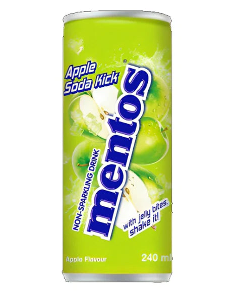 Mentos Apple Kick Soda Drink240ml