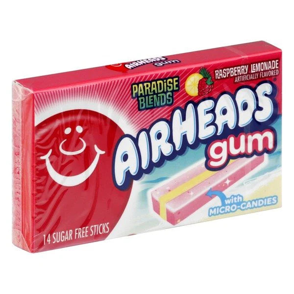 Airheads Gum Paradise Blends (Raspberry Lemonade)