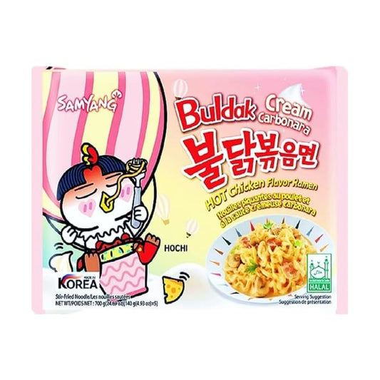 Samyang Buldak Hot Chicken Flavour Ramen - Creamy Carbonara