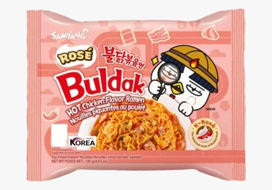 Samyang Buldak Hot Chicken Flavour Ramen Pack (Rose)