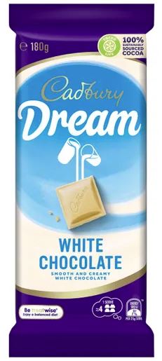 Cadbury Dream White Chocolate (180g)