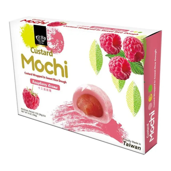 Royal Family Custard Mochi Raspberry Flavour