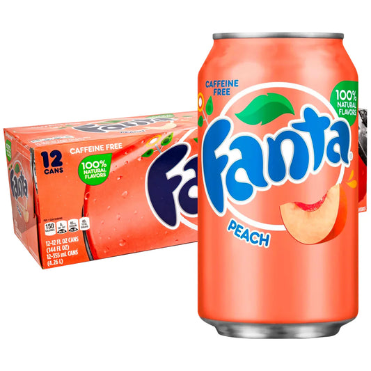 Fanta Peach USA 12pck (12x355ml)